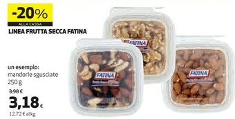 Coop Fatina - Mandorle Sgusciate Frutta Secca Sgusciata 250 g(ml) offerta