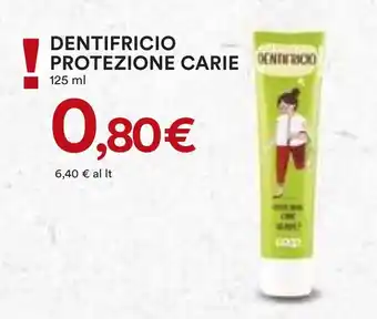 Coop DENTIFRICIO PROTEZIONE CARIE 125 ml offerta