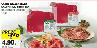 Coop Salumificio Trentino - Bella Le Sottili Carne Salada Del Trentino 125 G(ml) offerta