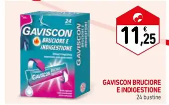 GAVISCON BRUCIORE E INDIGESTIONE 24 bustine