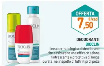 Parafarmacia Conad DEODORANTI BIOCLIN offerta
