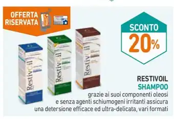 Parafarmacia Conad RESTIVOIL SHAMPOO offerta