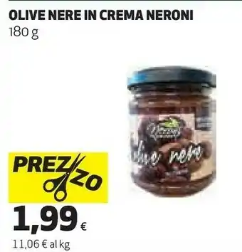 Coop Olive Nere In Crema Neroni offerta