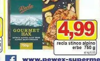 Gros Recla Stinco di maiale offerta