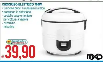 MD Discount MXD Cuociriso Elettrico offerta