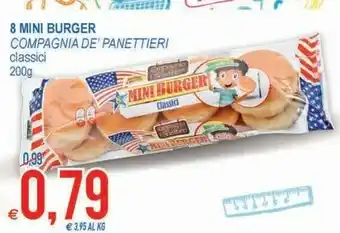 MD Discount Campagna dei panettieri 8 Mini Burger offerta