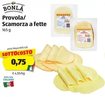 ALDI Bonlà Provola/Scamorza a fette 165g offerta