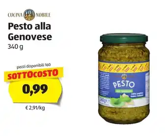 ALDI Pesto Alla Genovese 340g offerta