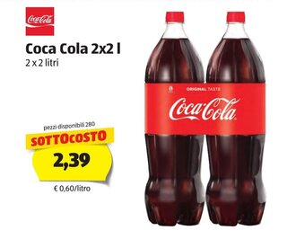 ALDI Coca-Cola 2x2l offerta