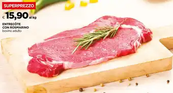 ENTRECÔTE CON ROSMARINO bovino adulto