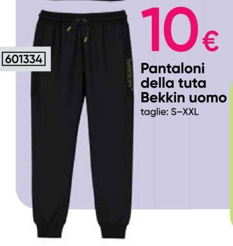 pantaloni uomo carrera offerta