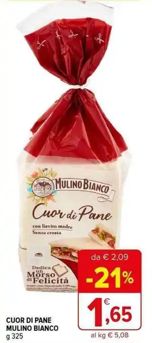 Iperal CUOR DI PANE MULINO BIANCO g 325 offerta