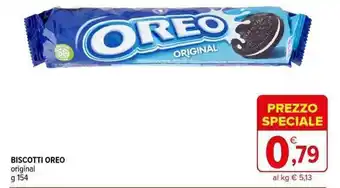 Iperal BISCOTTI OREO original g 154 offerta