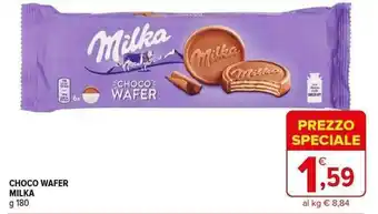 Iperal CHOCO WAFER MILKA g 180 offerta