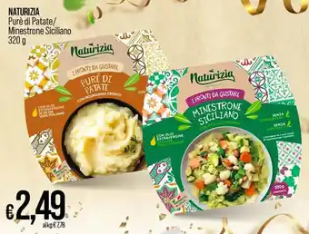 NATURIZIA Purè di Patate/ Minestrone Siciliano 320 g
