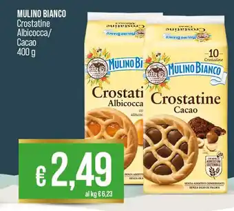 In Coop MULINO BIANCO Crostatine Albicocca/ Cacao 400 g offerta