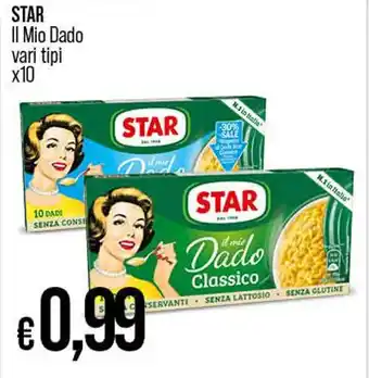 STAR Il Mio Dado vari tipi x10