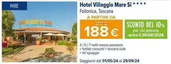 Iperal Hotel Villaggio Mare Si offerta