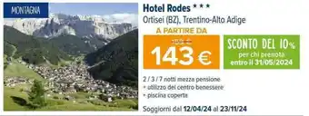 Iperal Hotel Rodes offerta