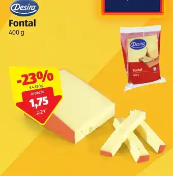 ALDI Desira Fontal 400g offerta