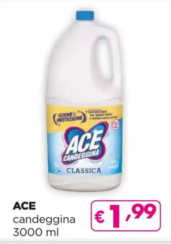 Acqua & Sapone ACE candeggina 3000 ml offerta