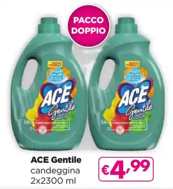 Acqua & Sapone ACE Gentile candeggina 2x2300 ml offerta
