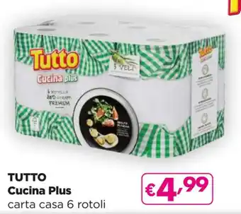Acqua & Sapone TUTTO Cucina Plus carta casa 6 rotoli offerta