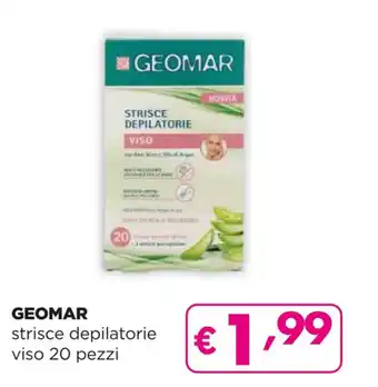 Acqua & Sapone GEOMAR strisce depilatorie viso 20 pezzi offerta