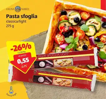 ALDI Pasta sfoglia 275g offerta