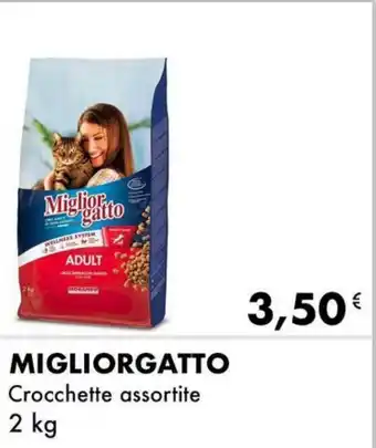 Iper Tosano MIGLIORGATTO Crocchette assortite 2 kg offerta