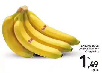 Spazio Conad BANANE DOLE offerta