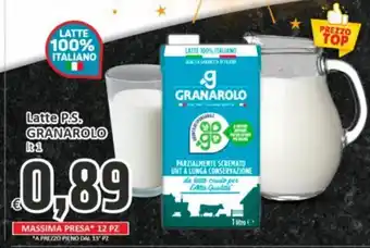 Paghi Poco Latte P.S. GRANAROLO lt . 1 offerta