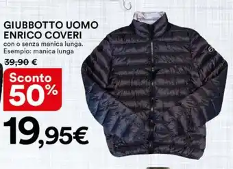 Ipercoop GIUBBOTTO UOMO ENRICO COVERI offerta
