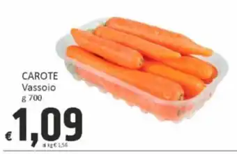 Paghi Poco CAROTE Vassoio g 700 offerta