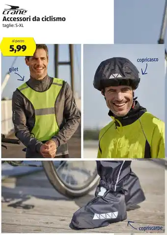 ALDI Crane Accessori da ciclismo S-XL offerta