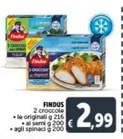 Gourmet Déco FINDUS 2 croccole le originali g 216 offerta