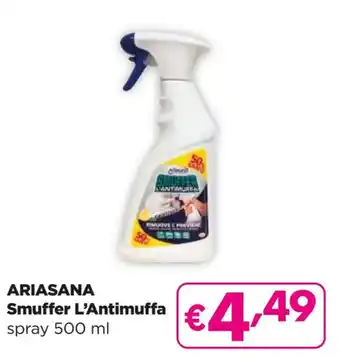 Acqua & Sapone ARIASANA Smuffer L'Antimuffa spray 500 ml offerta