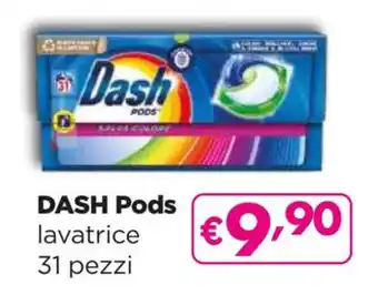 Acqua & Sapone DASH Pods lavatrice 31 pezzi offerta