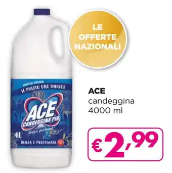 Acqua & Sapone ACE candeggina 4000 ml offerta
