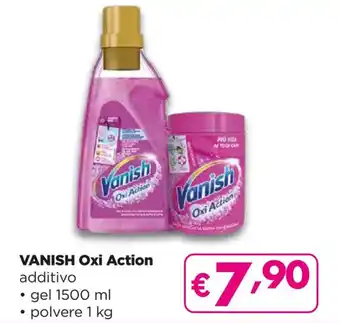 Acqua & Sapone VANISH Oxi Action additivo gel 1500 ml offerta