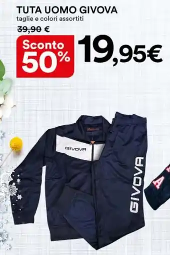 Ipercoop TUTA UOMO GIVOVA offerta