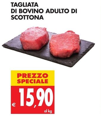 Tigros Tagliata di bovino adulto di scottona offerta