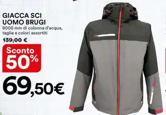 Ipercoop GIACCA SCI UOMO BRUGI offerta