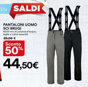 PANTALONI UOMO SCI BRUGI