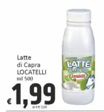 Paghi Poco Latte di Capra LOCATELLI ml 500 offerta