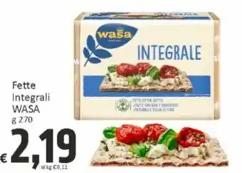 Paghi Poco Fette Integrali WASA g 270 offerta