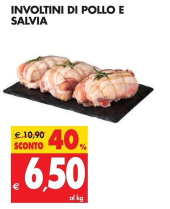 Tigros Involtini di Pollo e Salvia offerta
