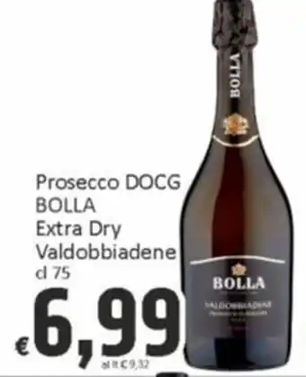 Paghi Poco Prosecco DOCG BOLLA Extra Dry Valdobbiadene cl 75 offerta