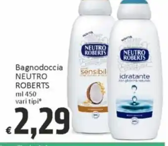 Paghi Poco Bagnodoccia NEUTRO ROBERTS ml 450 vari tipi offerta