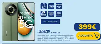 Euronics REALME SMARTPHONE - 11 PRO+ 5G offerta